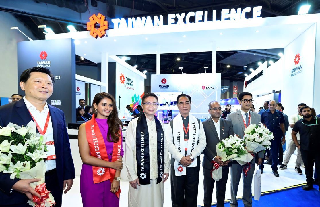The Taiwan Excellence Pavilion stood out with its impact on the first day of the Taiwan Expo.